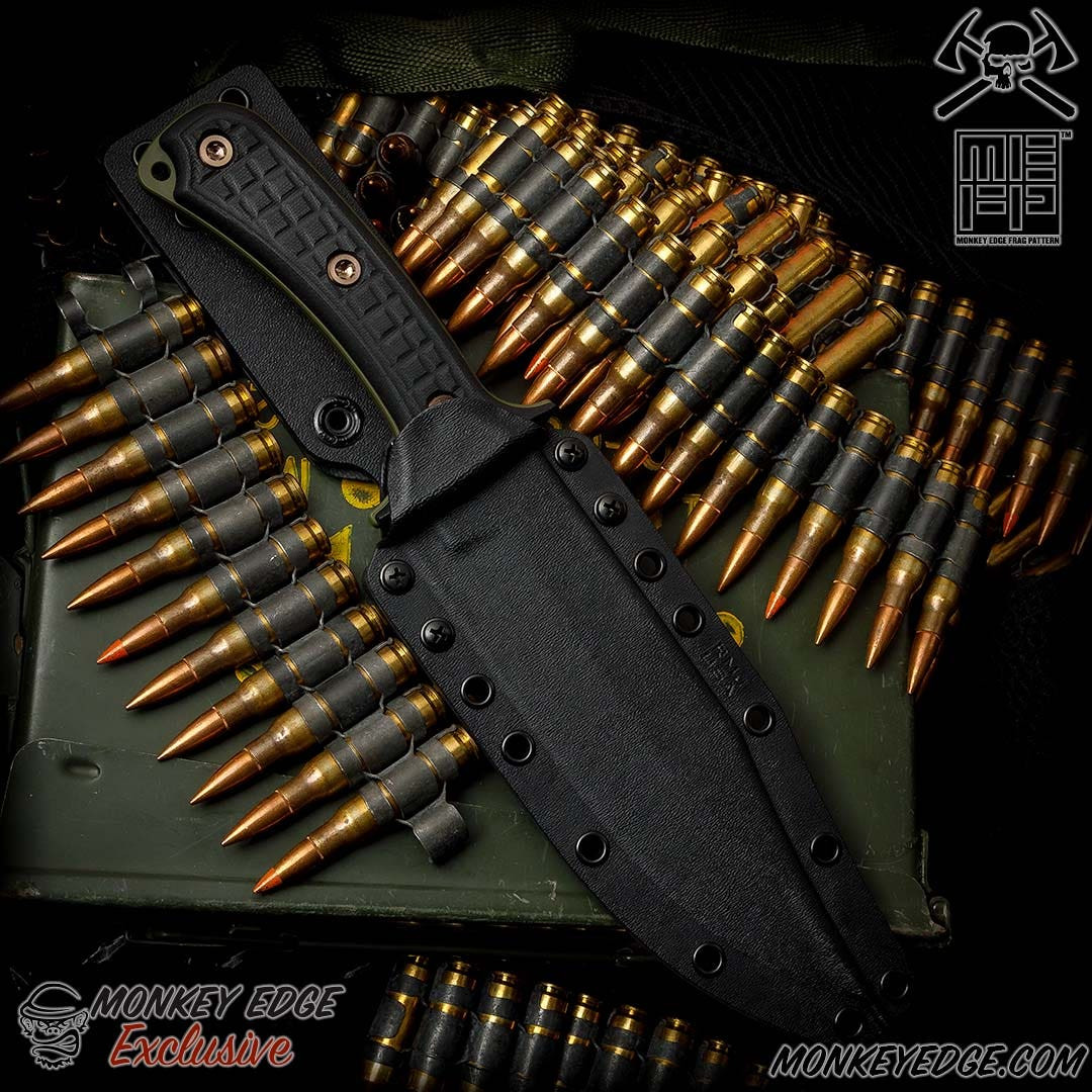 新品　RMJ Jungle combat レプリカ　鍛造D2ブレード　ナイフ RMJ Tactical Jungle Combat | Fixed Blade Knife | Hyena Brown G-10