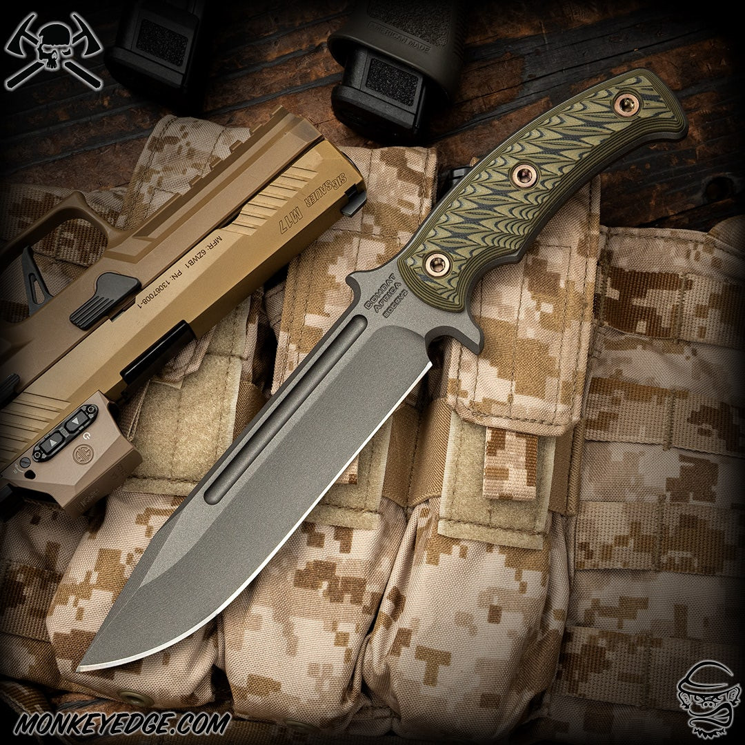 Monkey Edge - RMJ Tactical Fixed Blade: Combat Africa