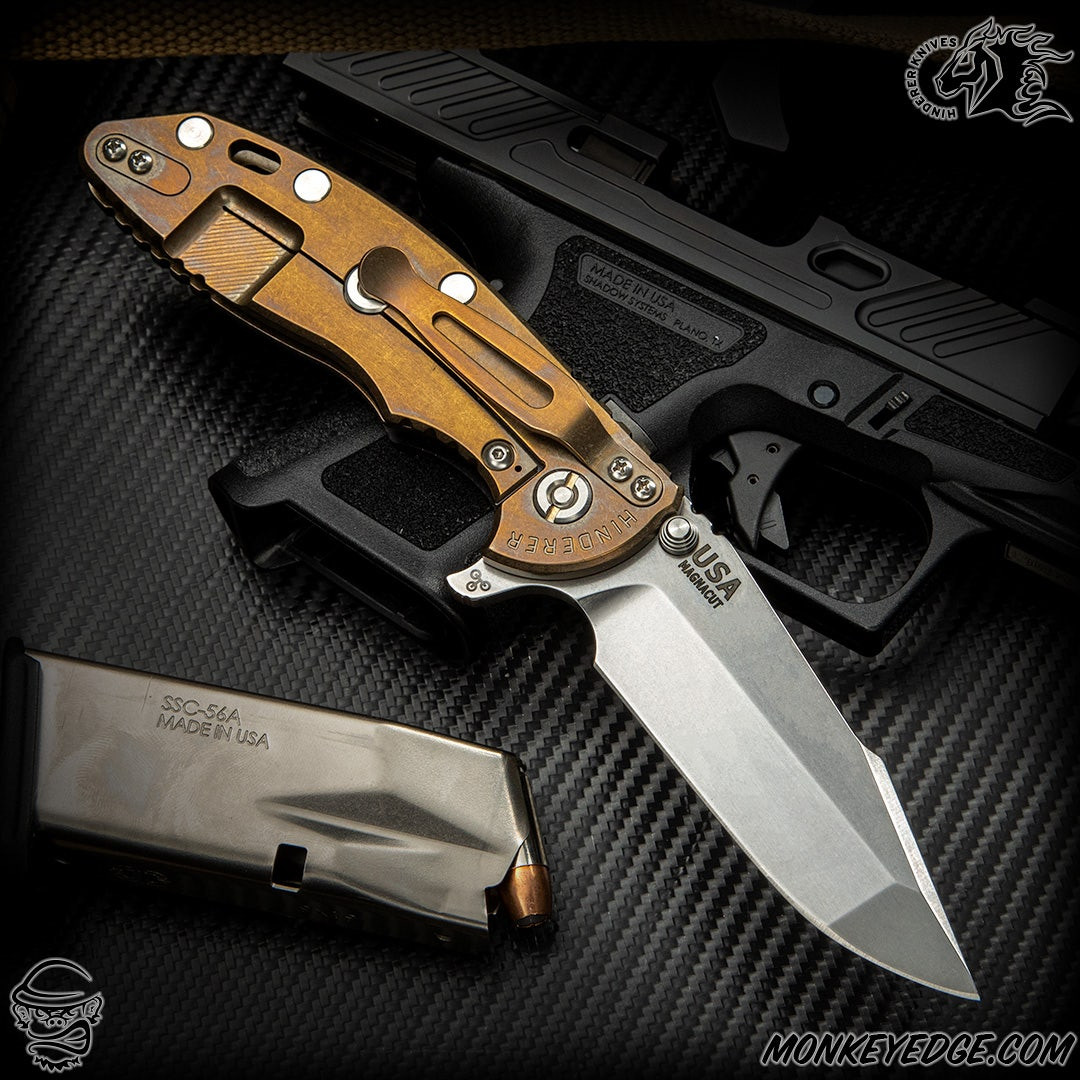Monkey Edge - Hinderer Knives: XM-18 3.5 inch Harpoon Spanto