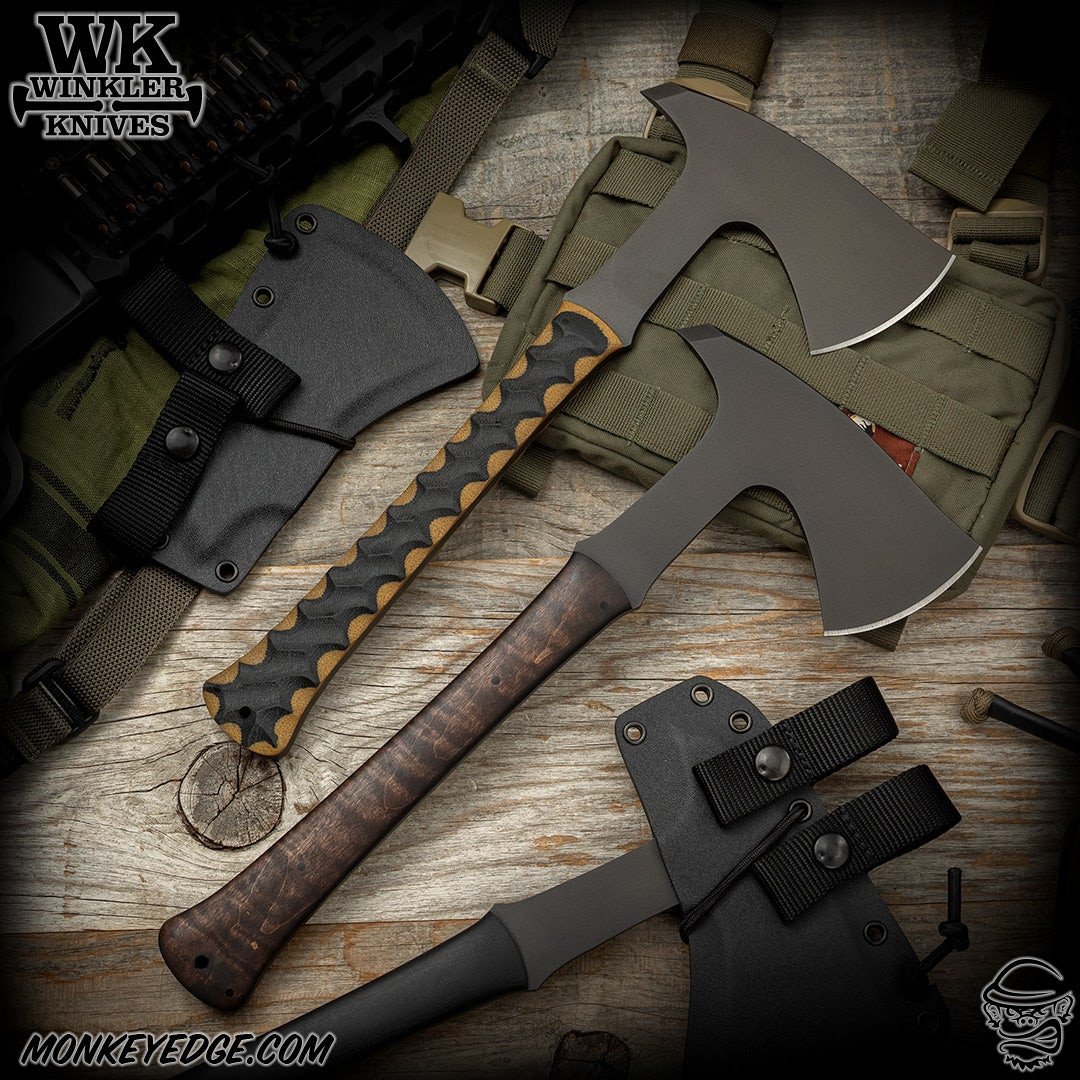 ジョンウィックOLD MOUNTAIN The Arth 柄兄弟 柄次郎 Monkey Edge - Winkler Knives Axe: Ridge Line Hatchet
