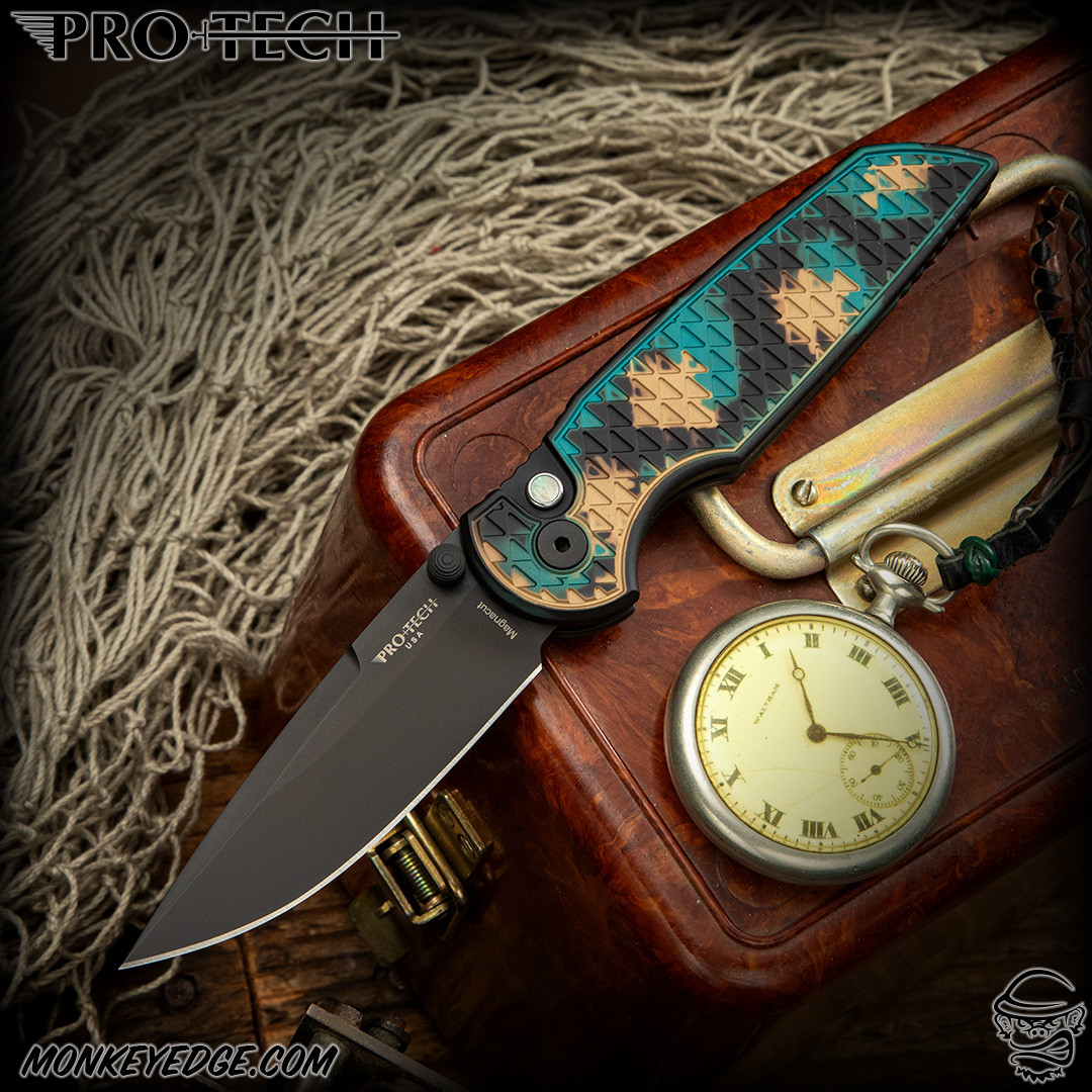 Monkey Edge - Pro-Tech Knives: TR-3 Integrity Operator - Black