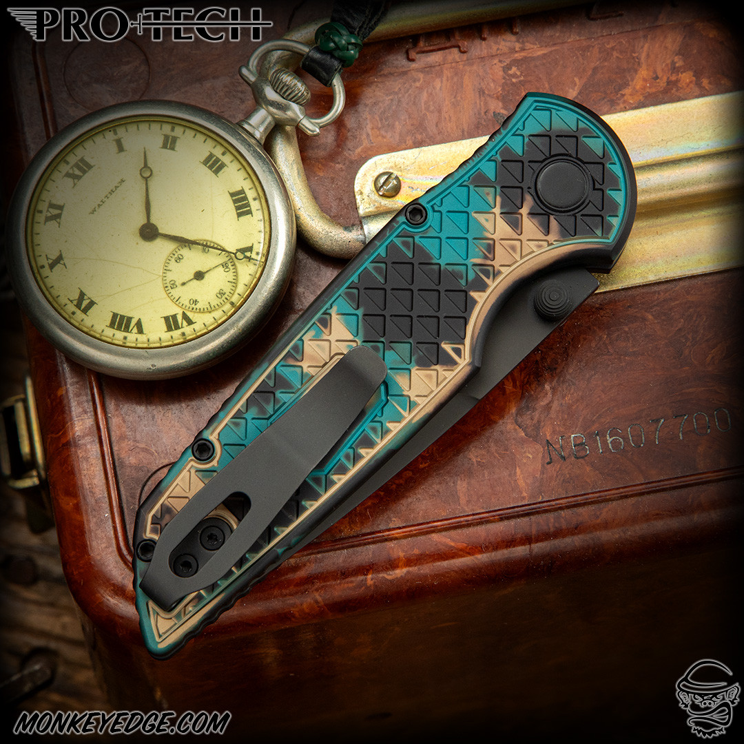 Monkey Edge - Pro-Tech Knives: TR-3 Integrity Operator - Black