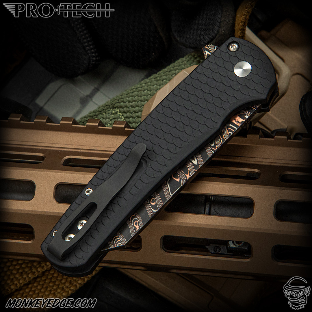 Monkey Edge - Pro-Tech Knives: Malibu Custom Reverse Tanto