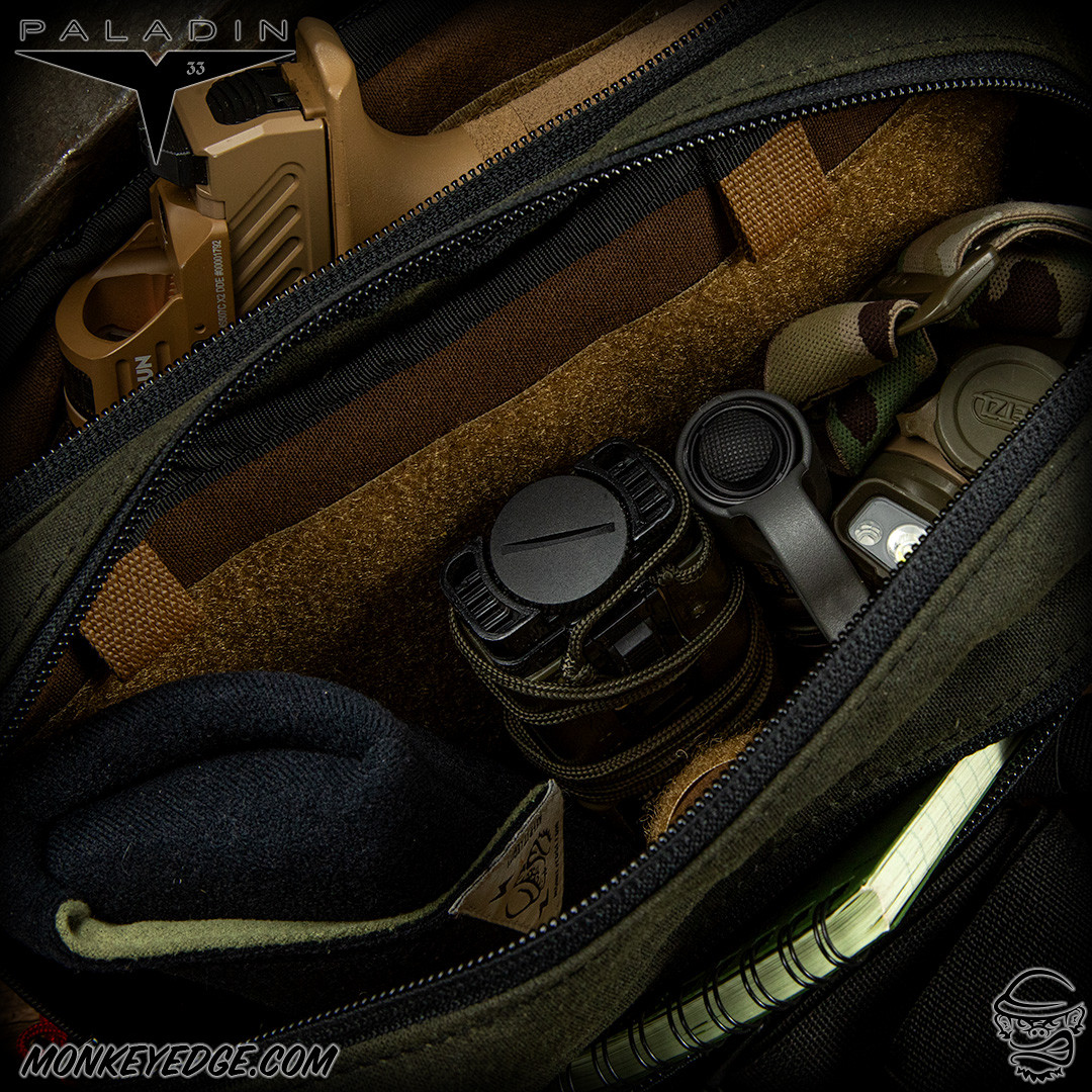 Monkey Edge - Paladin 33 Outback Omega - Waxed Canvas Green