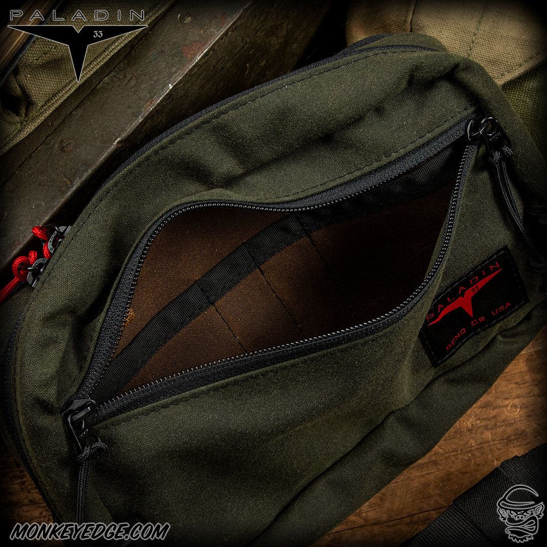 Monkey Edge - Paladin 33 Outback Omega - Waxed Canvas Green