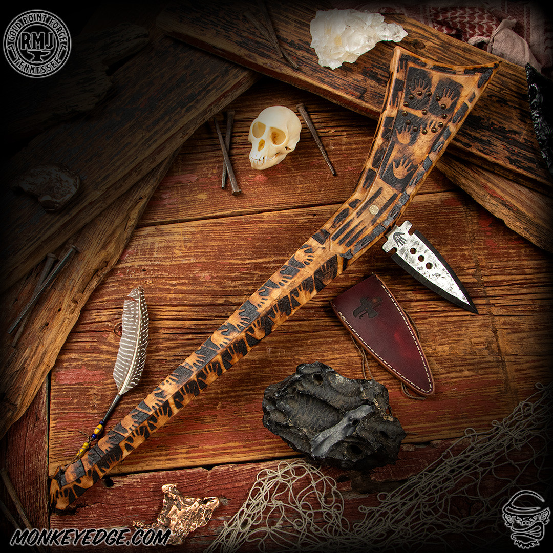 Monkey Edge - RMJ Tactical: Gold Point Gun Stock War Club - File