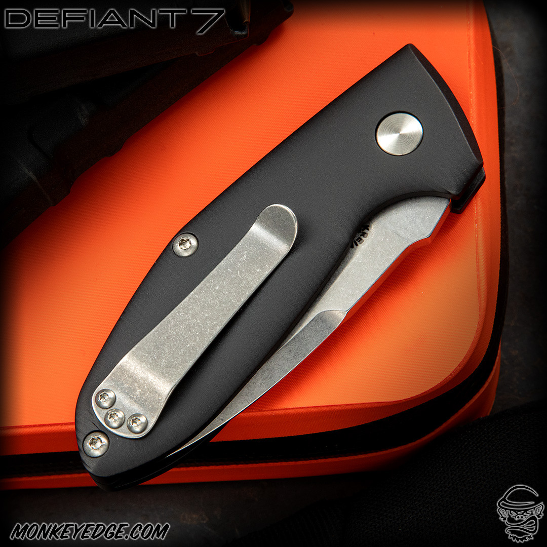 Monkey Edge - Defiant 7 Folder: Alpha (Tom Krein Design) - Stonewashed