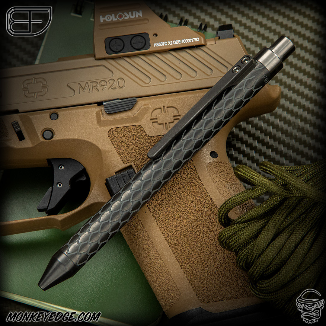 Monkey Edge - Fellhoelter TiCkler Pen - Zirconium Dragon w