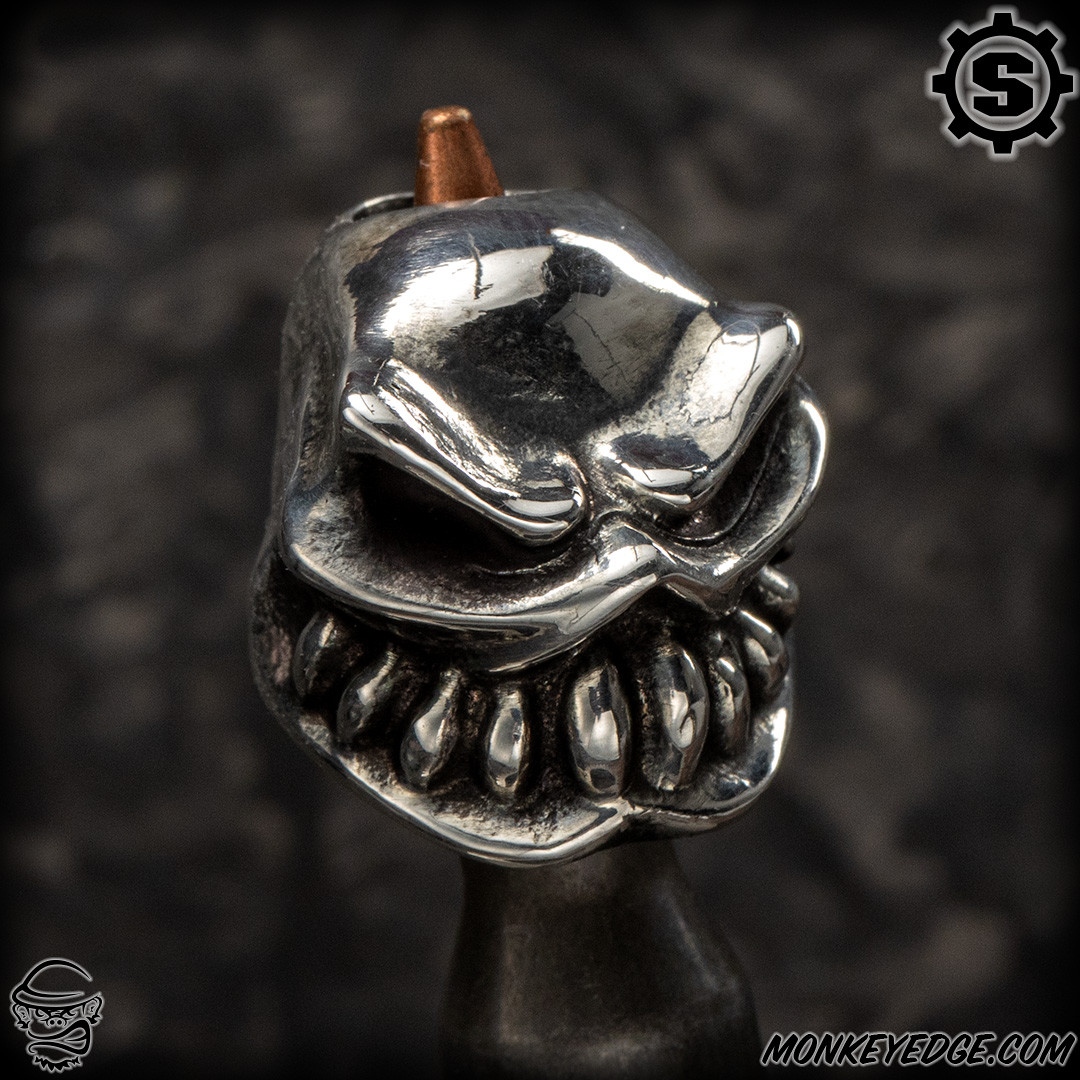 Monkey Edge - Starlingear Bead: Razortooth - Silver