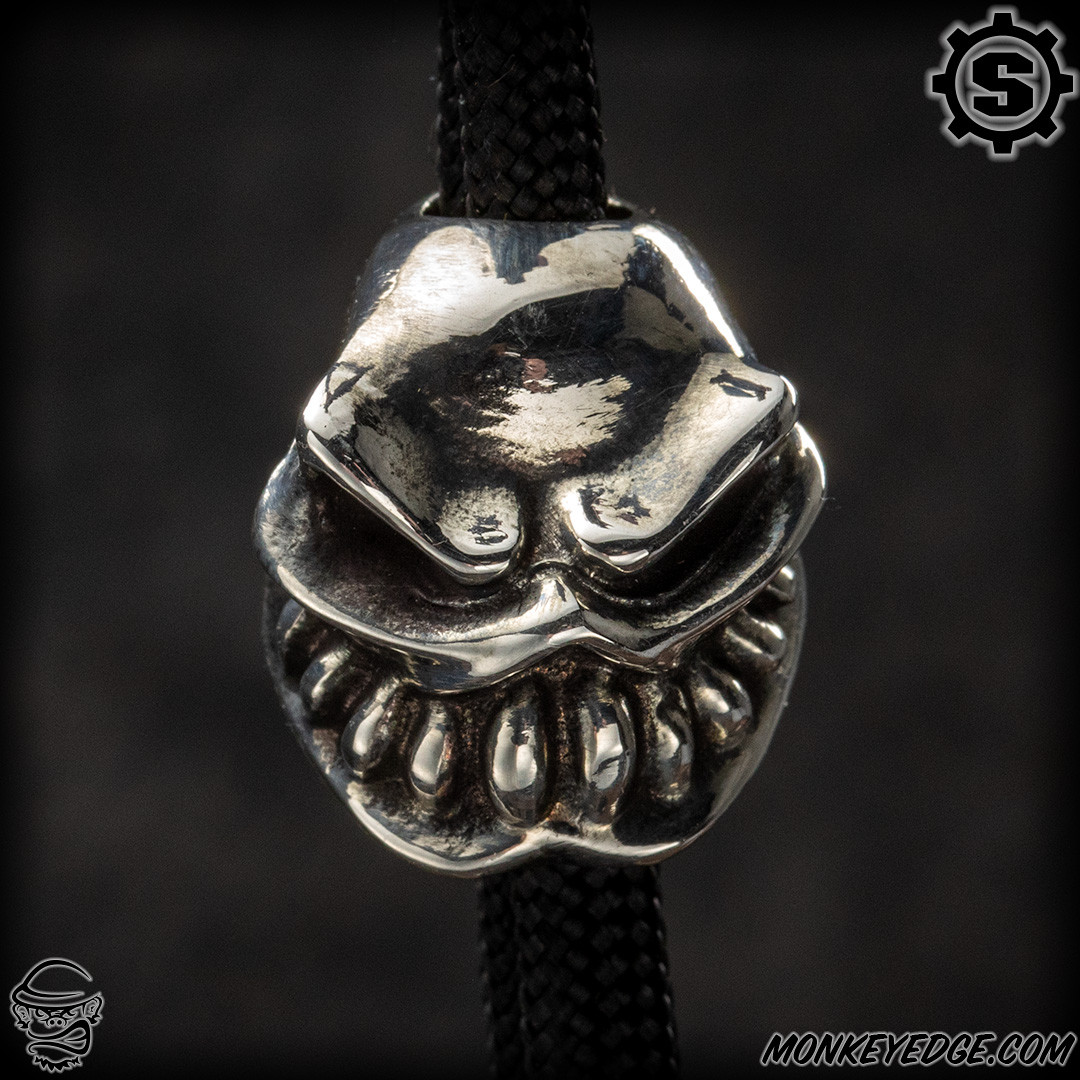 Monkey Edge - Starlingear Bead: Razortooth - Silver