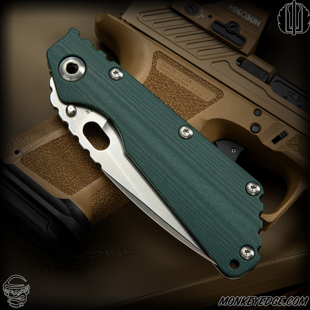 Monkey Edge - Strider Knives Folder: SMF CC Dagger Grind