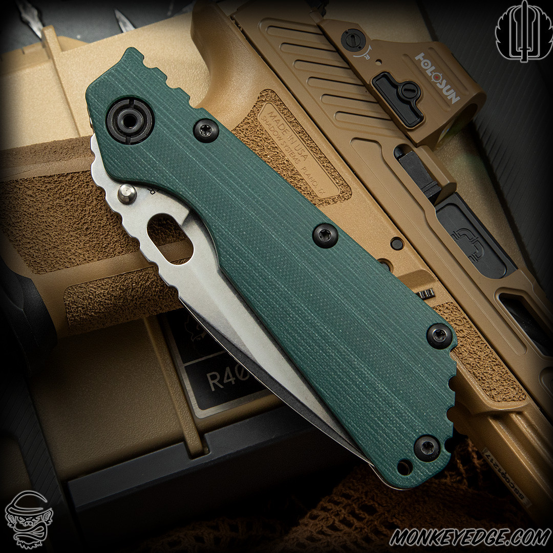 Monkey Edge - Strider Knives Folder: SMF CC Dagger Grind