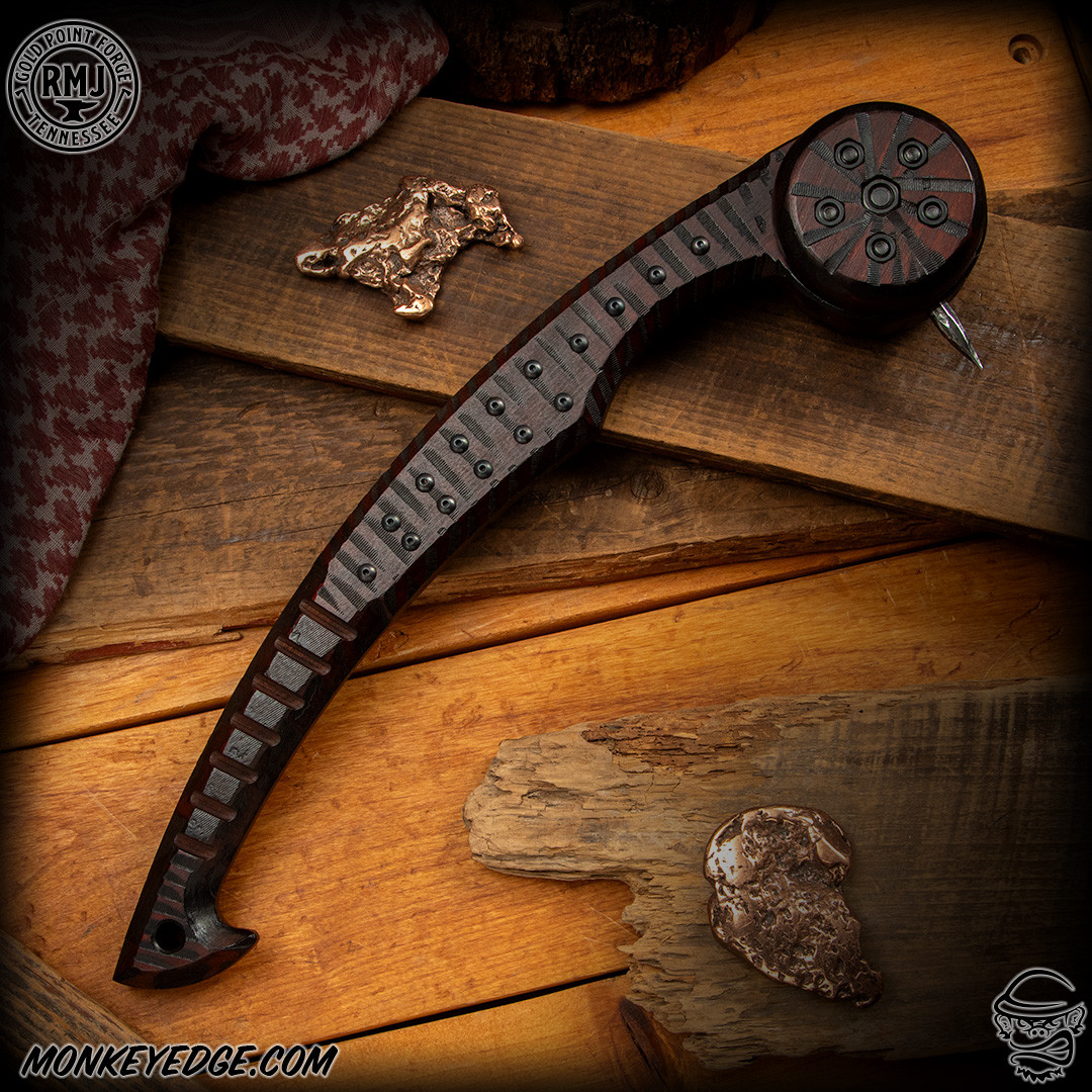 Monkey Edge - RMJ Tactical: Gold Point Ball Head War Club - File