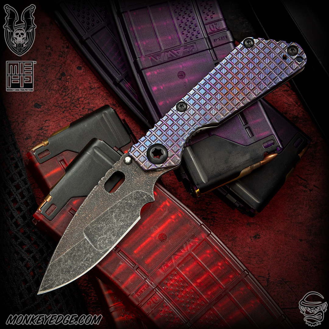 Monkey Edge - Mick Strider Custom: SnG Nightmare Trisula Grind Monkey Edge - Mick Strider Custom: SnG Nightmare Trisula Grind