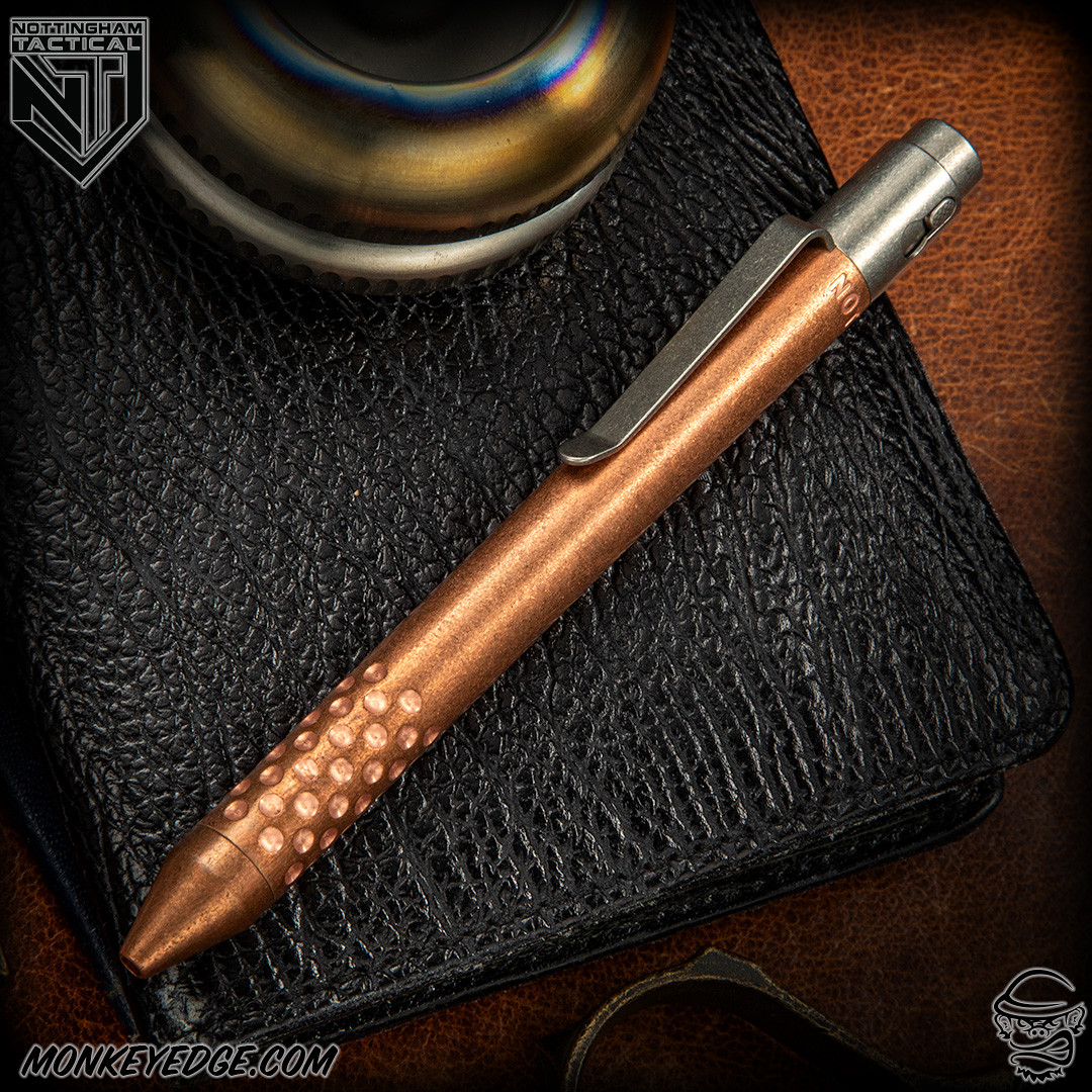 Monkey Edge - Nottingham Tactical: Standard Pen - Copper Tumbled