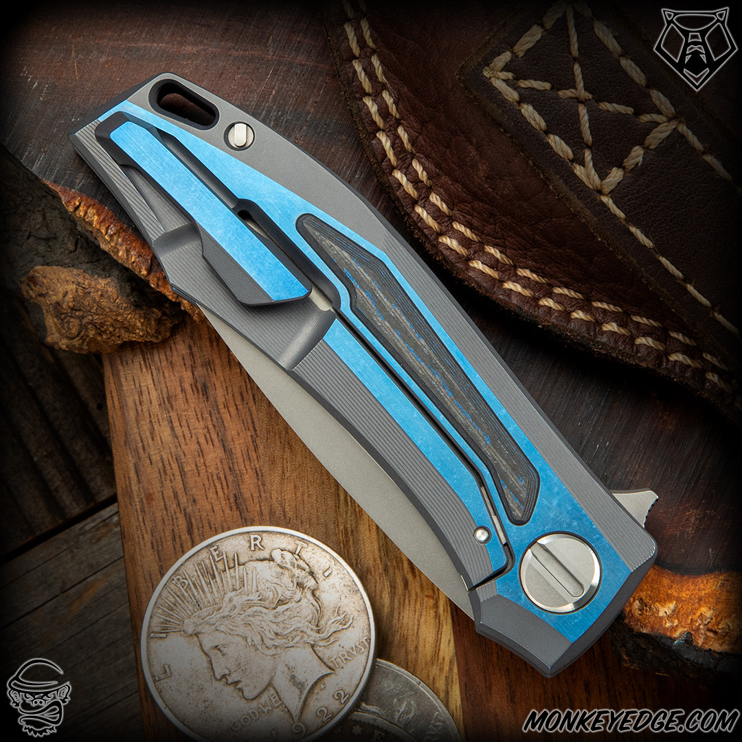 Monkey Edge - Shirogorov Knives x Charles Marlowe: Stormy KMP