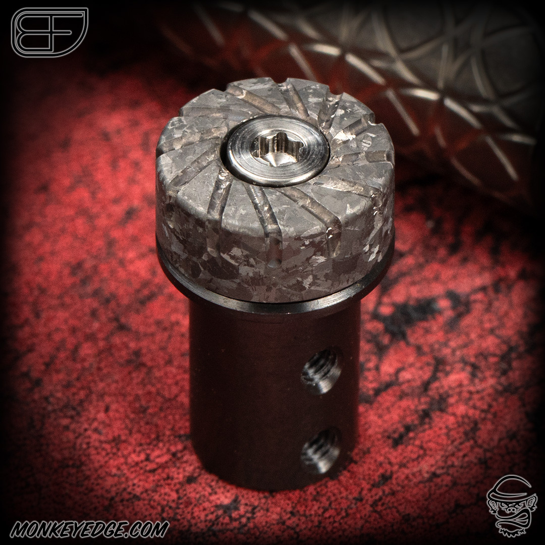 Monkey Edge - Fellhoelter TiBolt FAP Cap - Vortex CrystalTi/Zirconium