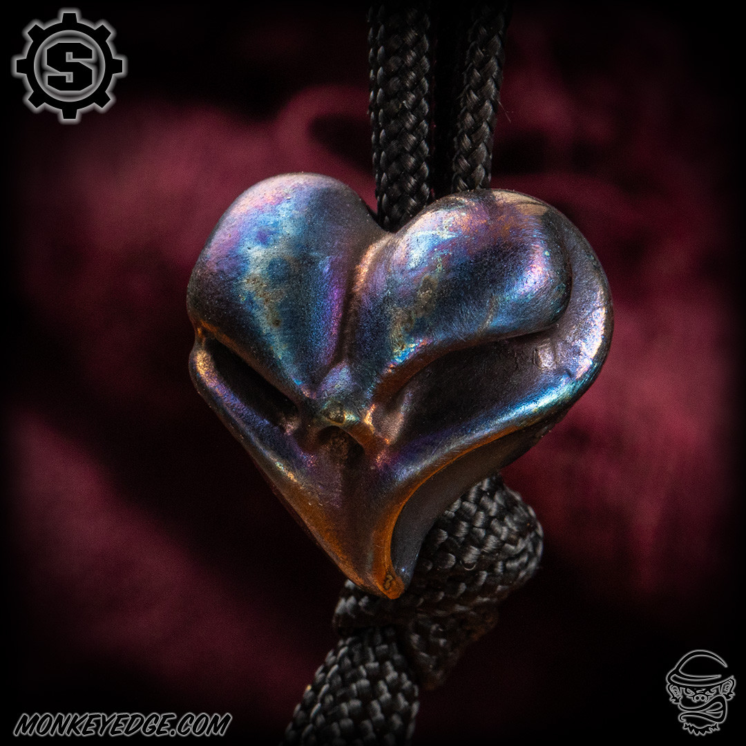 Monkey Edge - Starlingear Bead: Heartbreaker - Cobalt