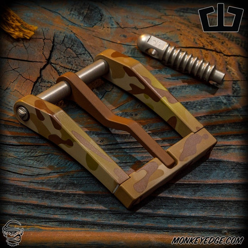 Blackside Customs Modular Belt Buckle - Arid Camo Cerakote Microbatch