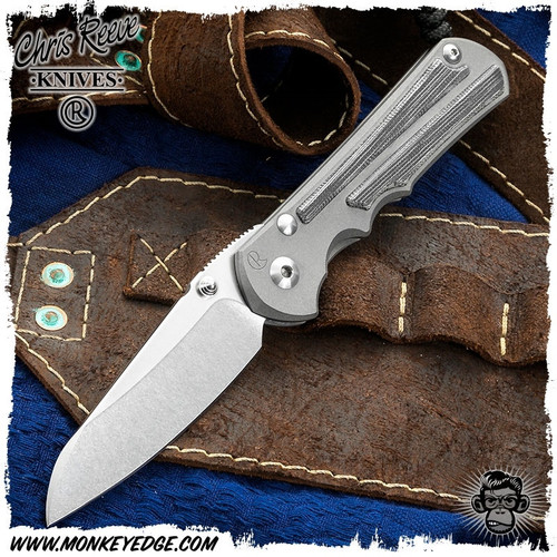 Chris Reeve Knives Folder: Inkosi Large Inlay - Insingo Black Micarta
