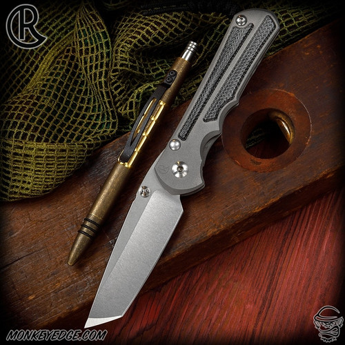Chris Reeve Knives Folder: Inkosi Large Inlay - Tanto Black Micarta