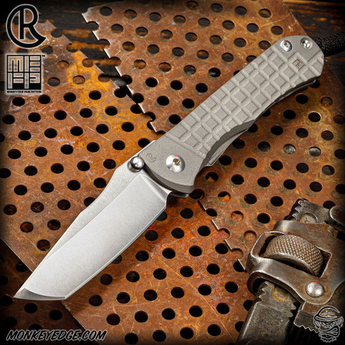 Chris Reeve Knives Folder: Umnumzaan - Tanto Monkey Edge FRAG Pattern
