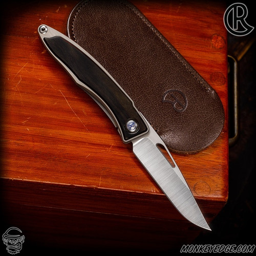 Chris Reeve Knives Folder: Mnandi - Macassar Ebony Left Handed