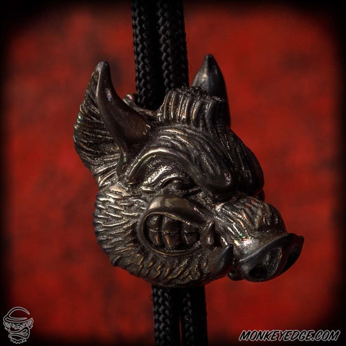 Dmitry Streltsov Bead: Pyatak Large - Titanium Gray