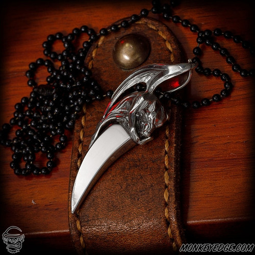 Dmitry Streltsov Pendant: Sky Wolf Claw - Silver/Titanium