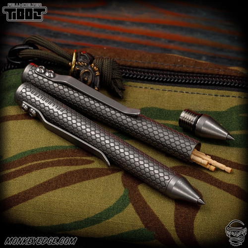 Fellhoelter NotaPen - Titanium Two Tone Tumbled Baby Dragon