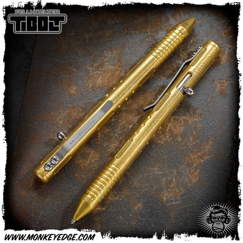Fellhoelter TiBolt Bolt Action Pen - Brass Deluxe (KW0157-MC770)