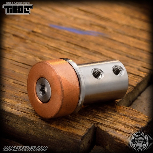 Fellhoelter TiBolt FAP Cap - Copper Tumbled/Titanium