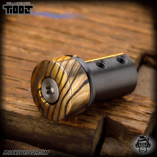 Fellhoelter TiBolt FAP Cap - Mokume/Zirconium