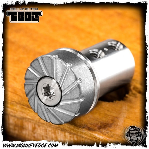 Fellhoelter TiBolt FAP Cap - Vortex Titanium Tumbled