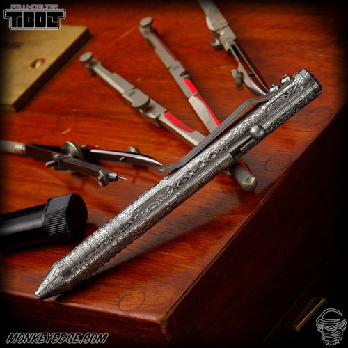 Fellhoelter TiBolt G2 Pen - Damasteel Deluxe
