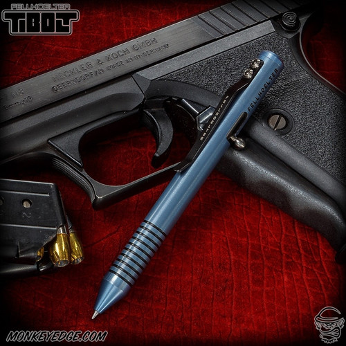 Fellhoelter TiBolt G2 Pen - Titanium Anodized/Black Cerakote Cptn Axel Collab