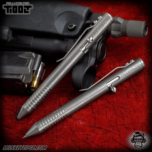 Fellhoelter TiBolt G2 Pen - Titanium Tumbled