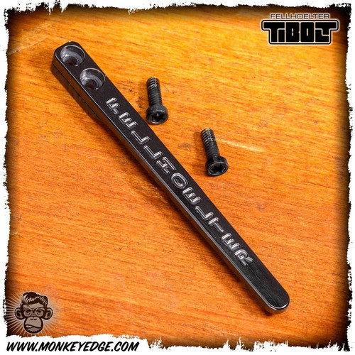 Fellhoelter TiBolt Machined Clip - Zirconium Polished