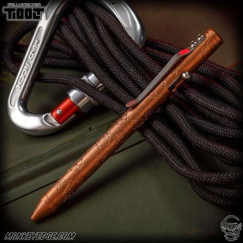 Fellhoelter TiBolt Pen - Copper Tumbled Anarchy
