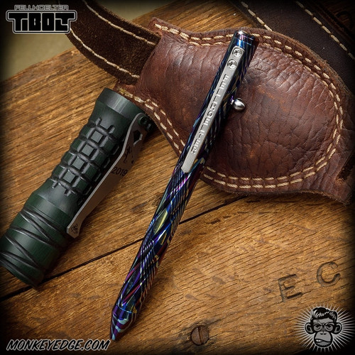 Fellhoelter TiBolt Pen - MokuTi Spiral Fluted (KW0240-MD379)
