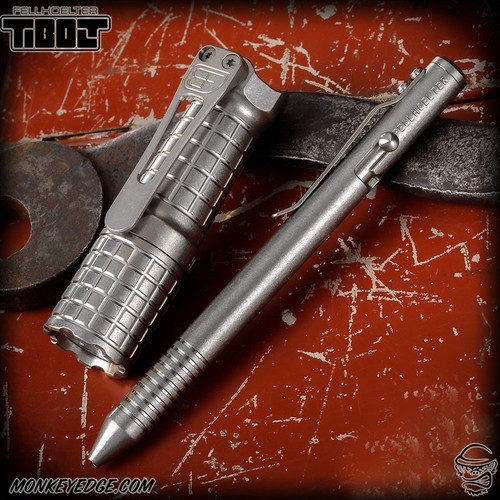 Fellhoelter TiBolt Pen - Titanium Standard Tumbled