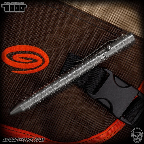 Fellhoelter TiBolt Pen - Titanium Tumbled BrewBolt