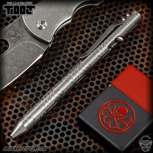 Fellhoelter TiBolt Pen - Titanium Tumbled ISO