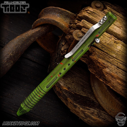 Fellhoelter TiBolt Pen - Titanium Zombie Cptn Axel Collab
