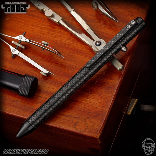 Fellhoelter TiBolt Pen - Zirconium Baby Dragon w/Milled Clip