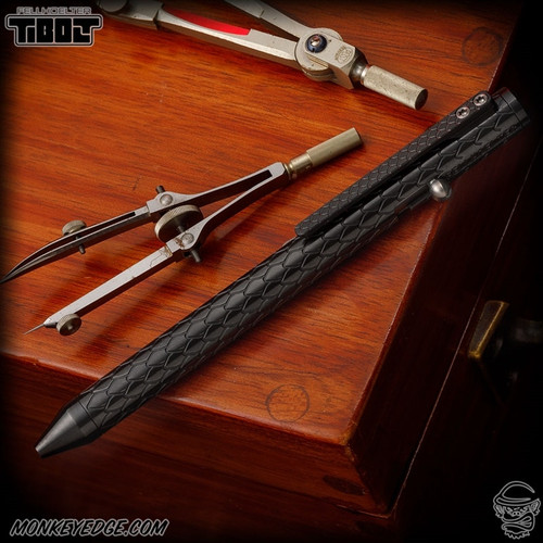 Fellhoelter TiBolt Pen - Zirconium Dragon w/Milled Clip