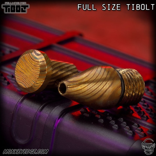 Fellhoelter TiBolt Tip + End Cap - Mokume