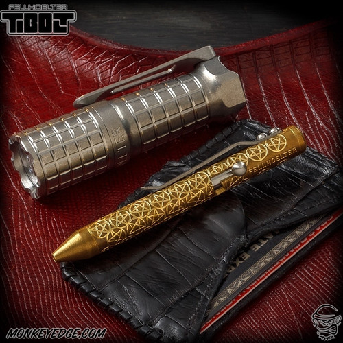 Fellhoelter TiNyBolt - Brass Pentagram