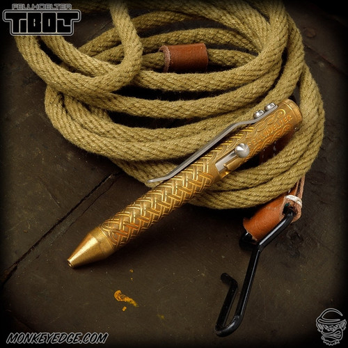 Fellhoelter TiNyBolt - Brass Tumbled Celtic