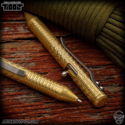 Fellhoelter TiNyBolt - Brass Tumbled Celtic w/Rings